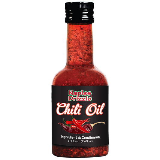 Chili Oil -- Wholesale 12-Pack, 8.1oz Bottles