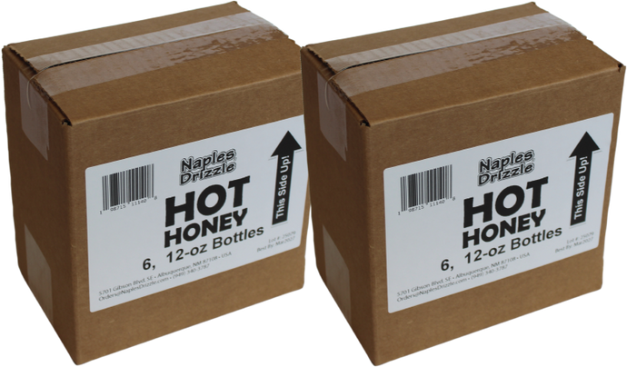 Hot Honey -- Wholesale 12-Pack, 12oz Bottles
