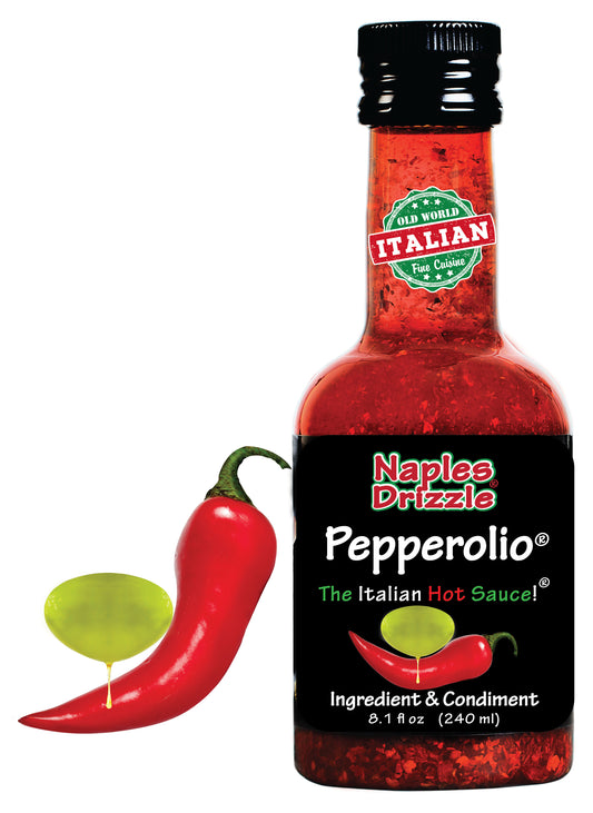 Naples Drizzle® "Pepperolio" 8.1 fl oz -- Italian Chili Oil