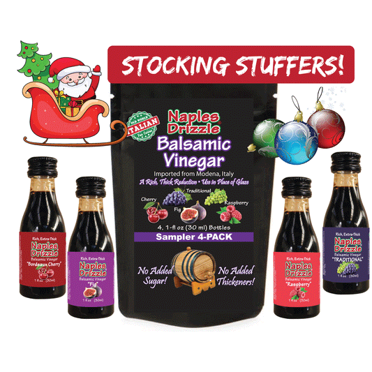Balsamic Vinegar Sampler 4-Pack 1 fl oz Mini