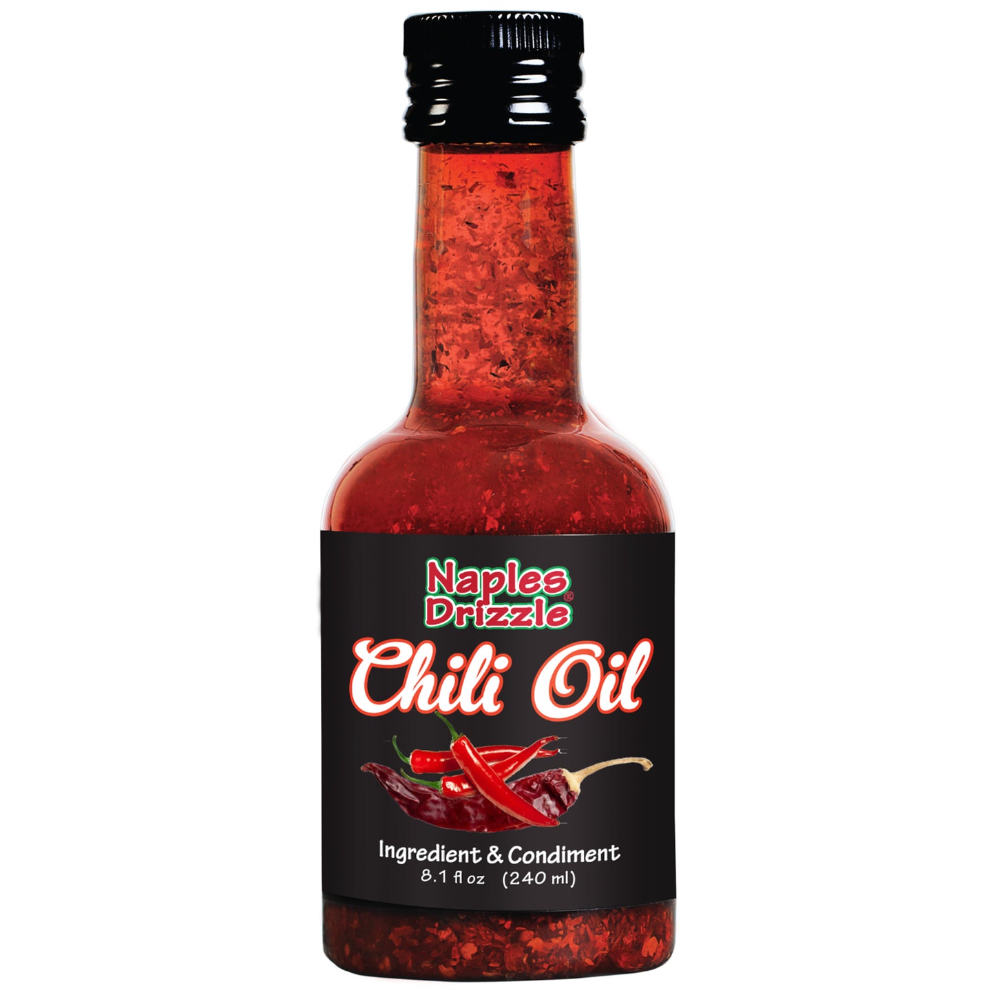 Chili Oil -- Wholesale 12-Pack, 8.1oz Bottles
