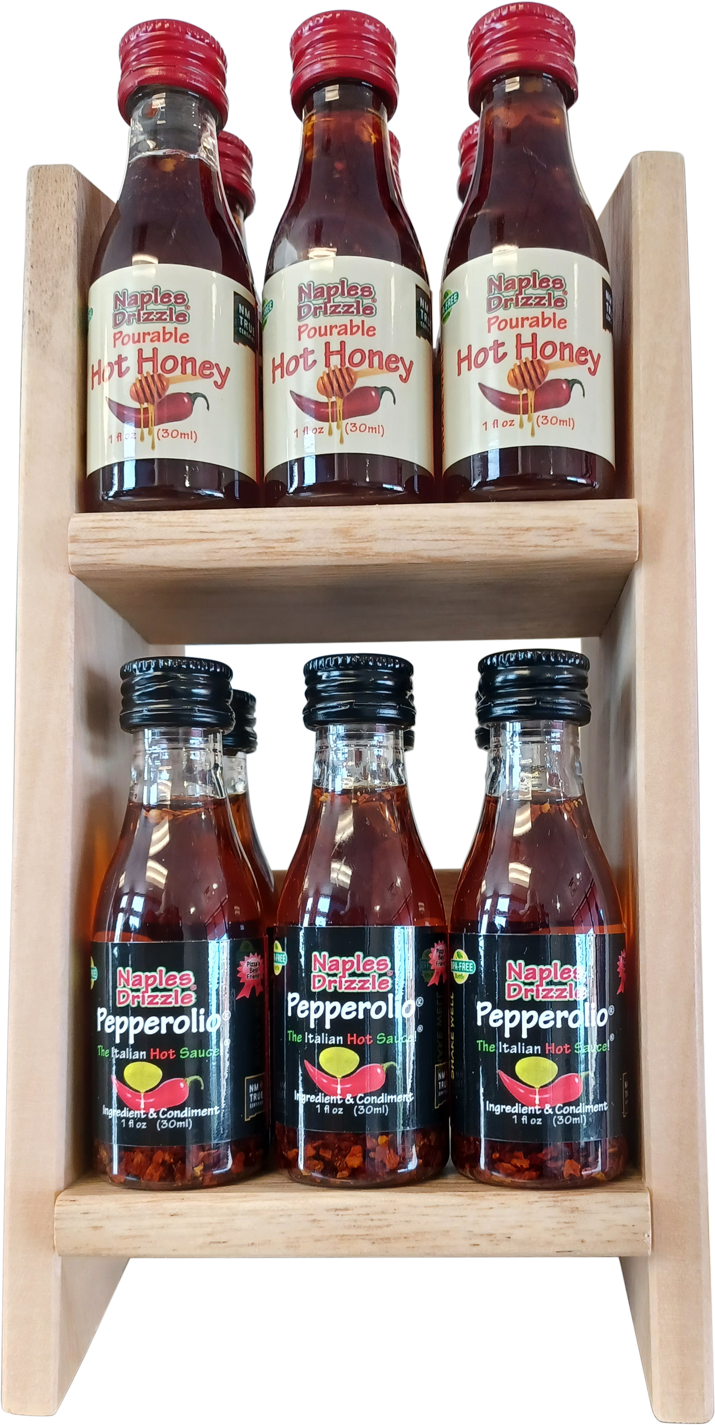 1oz Miniature Bottle Display Rack