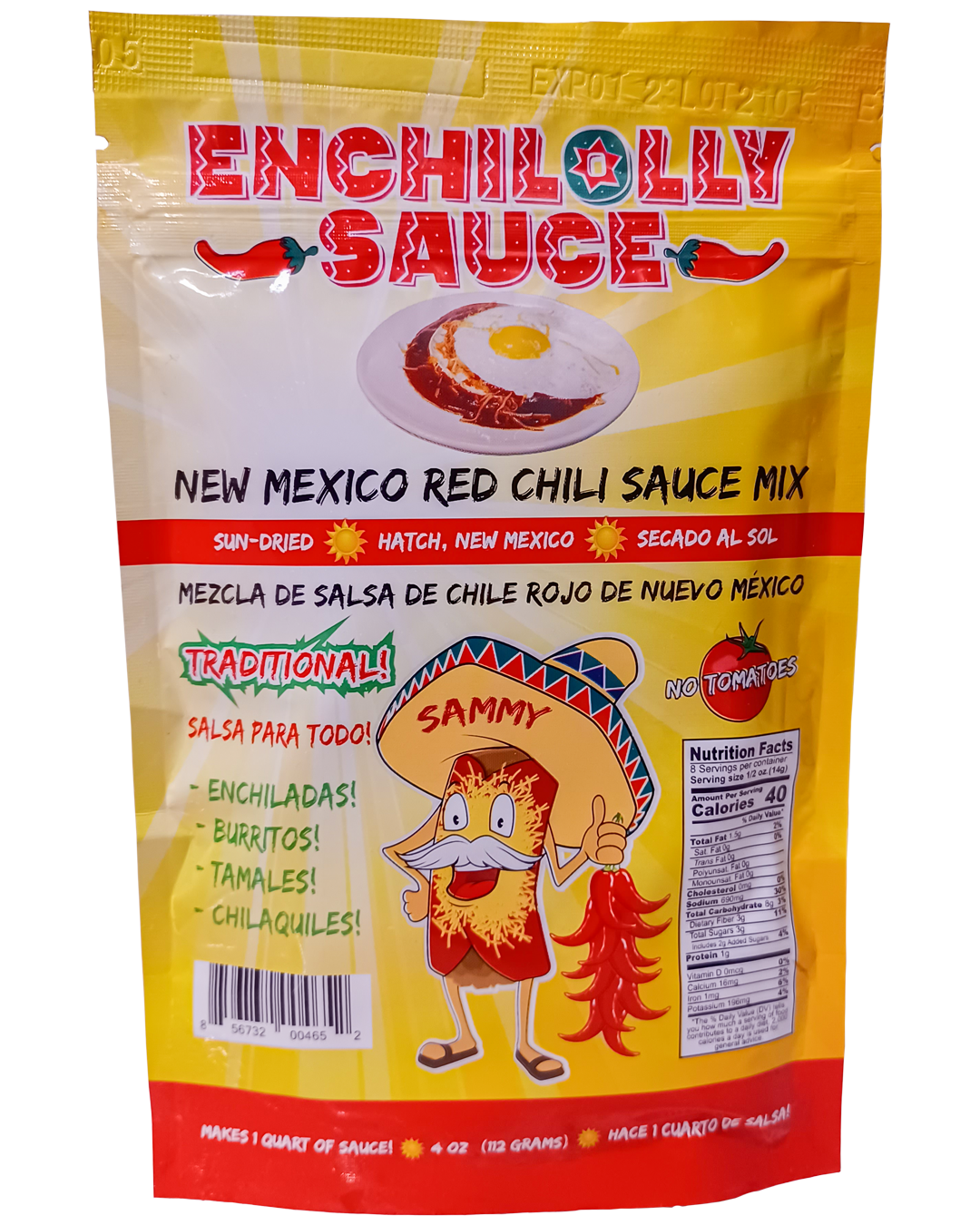 3-Pack Enchilolly Sauce -- New Mexico Red Chile Sauce