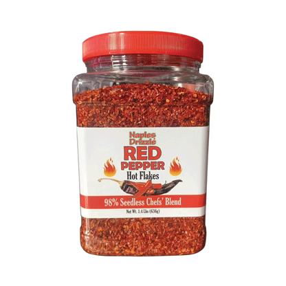 Red Pepper Hot Flakes 1.4 lbs -- 98% Seedless!