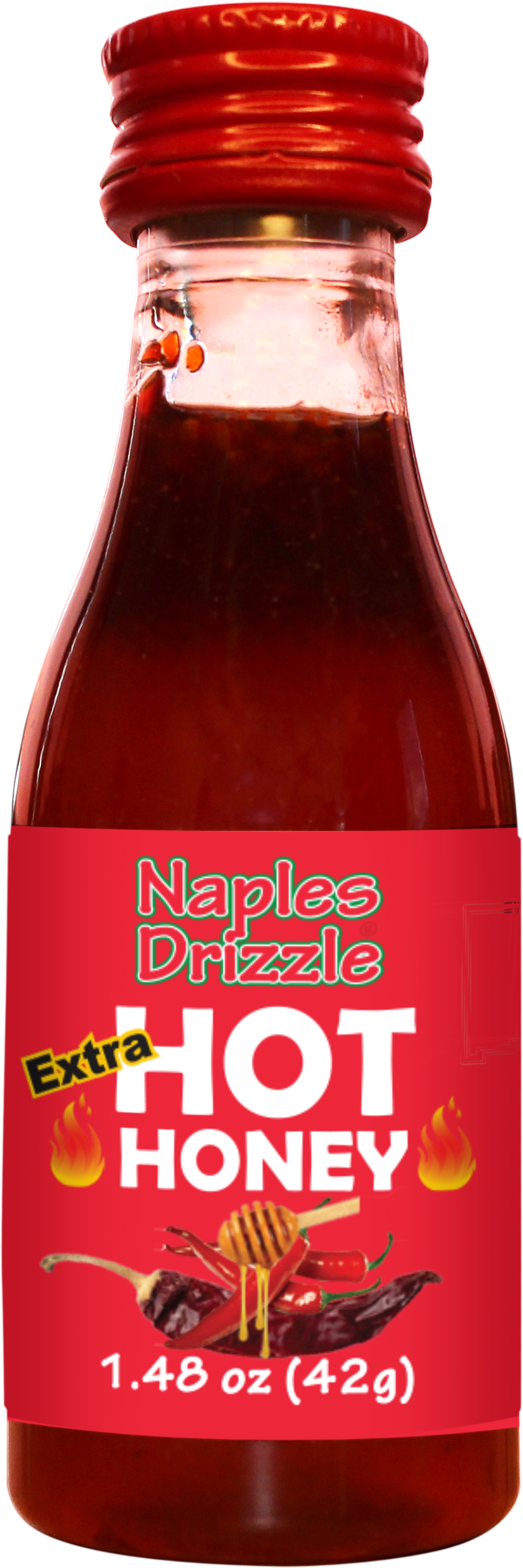 Mini 1.48oz EXTRA-HOT Honey - Travel Size