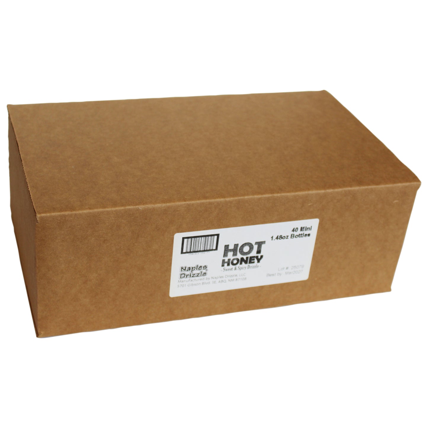 Hot Honey -- Wholesale 40-Pack, 1oz Bottles