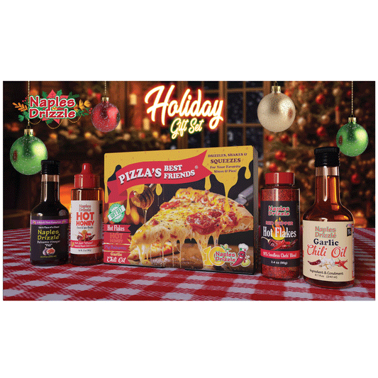 Holiday Condiments' Gift Set "Pizza's Best Friends!"