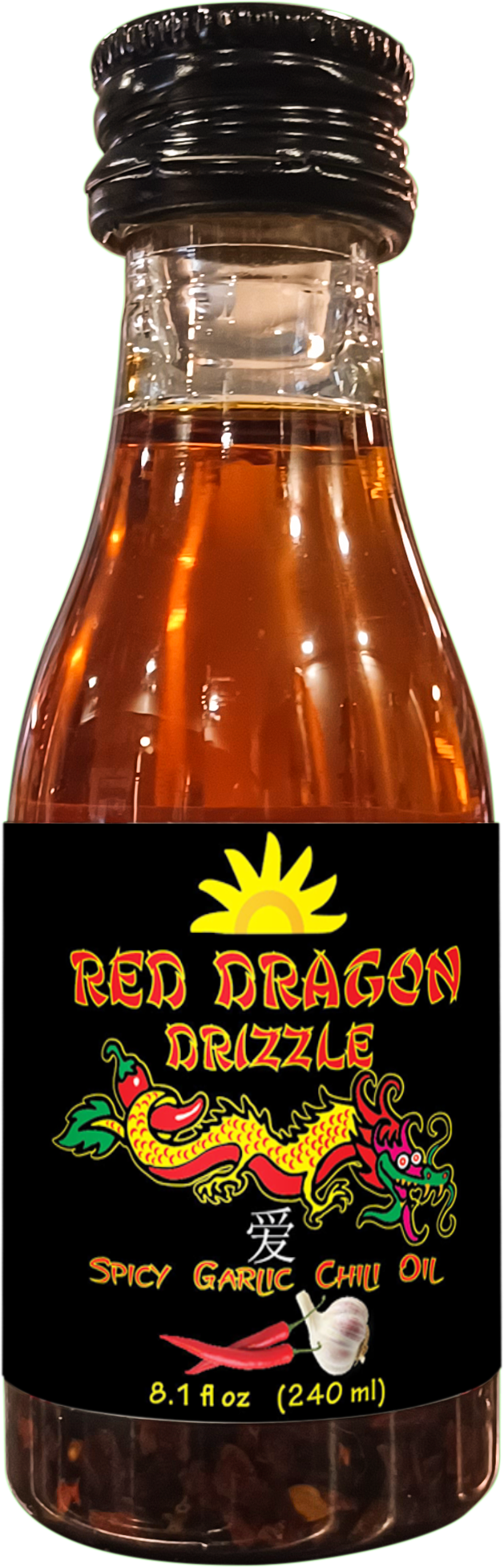 Mini Red Dragon Drizzle Garlic Chili Oil - Travel Size