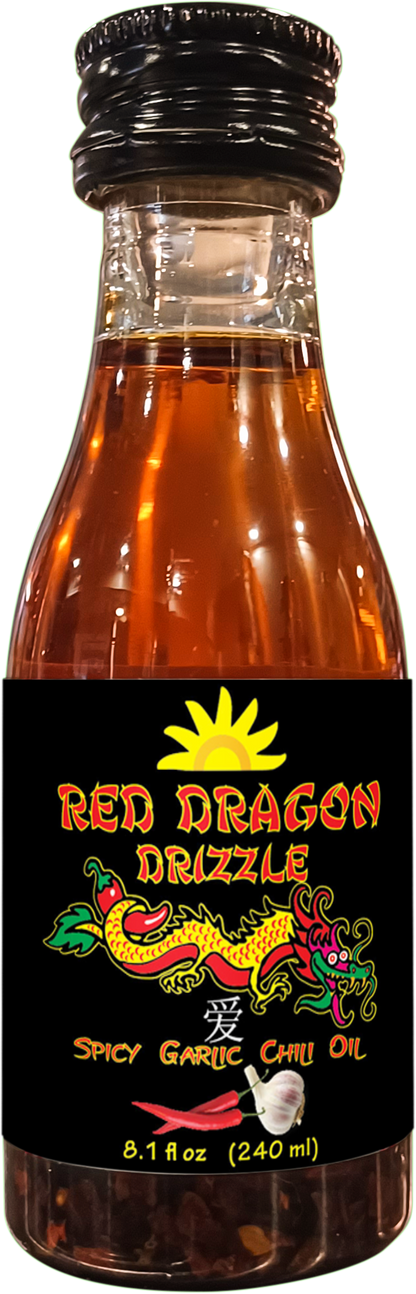 Mini Red Dragon Drizzle Garlic Chili Oil - Travel Size