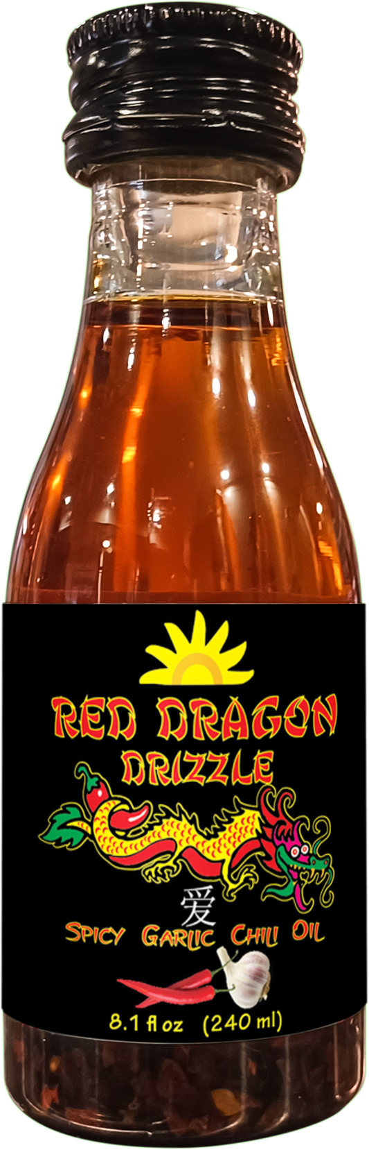Mini Red Dragon Drizzle Garlic Chili Oil - Travel Size