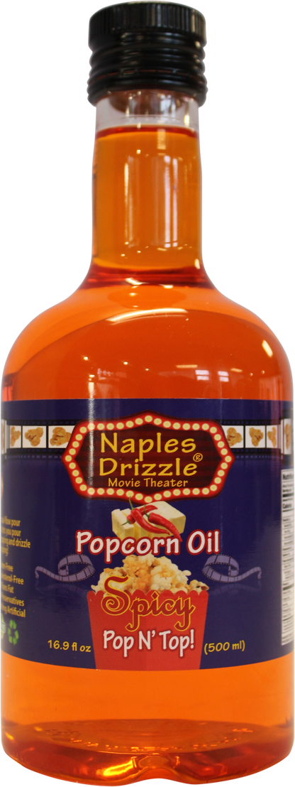Naples Drizzle Spicy & Buttery Popcorn Oil