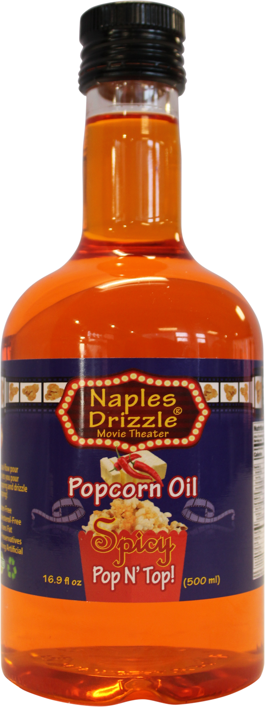 Naples Drizzle Spicy & Buttery Popcorn Oil