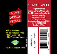 Naples Drizzle® "The Italian Hot Sauce!"® - Red Pepper