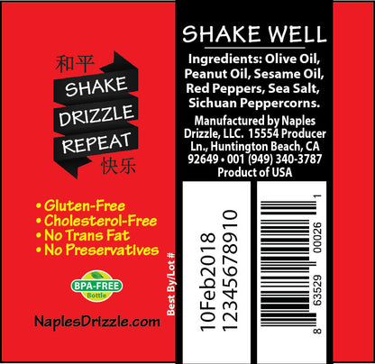 Sichuan Drizzle® Chinese Hot Chili Oil
